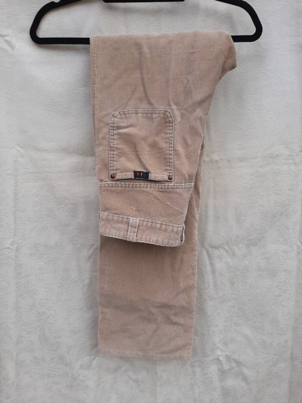 H.I.S Beige Corduroy Jeans